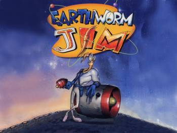 Червяк Джим  (Earthworm Jim) (в хорошом качестве)